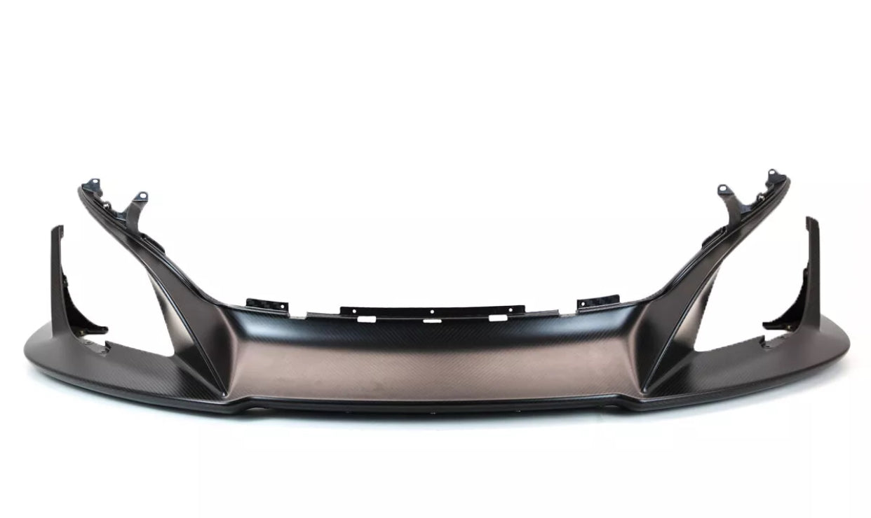 MCLAREN 675LT FRONT CARBON FIBRE BUMPER SPLITTER ASSEMBLY