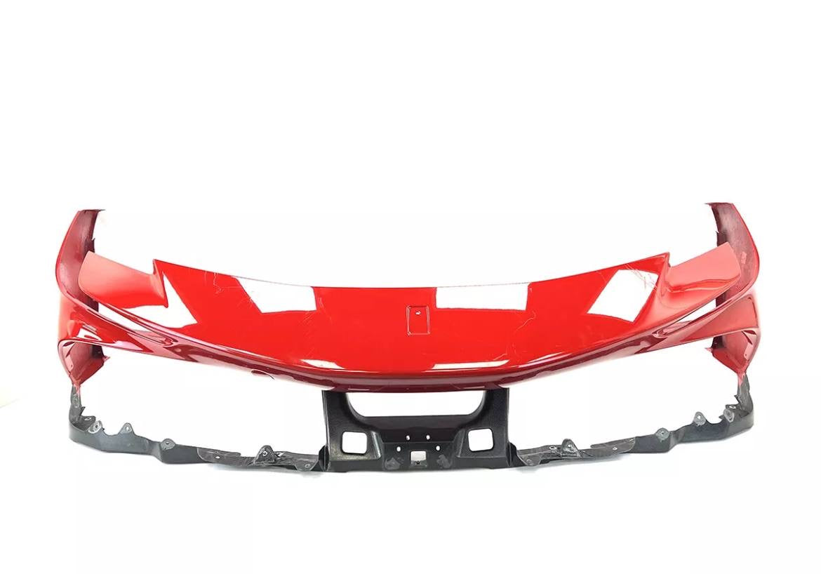 FERRARI SF90 STRADALE FRONT CARBON BUMPER W/ NO PARKING SENSOR