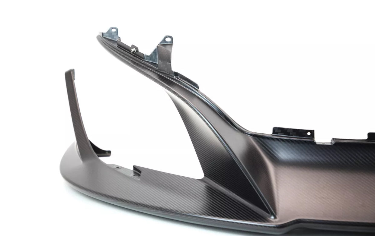MCLAREN 675LT FRONT CARBON FIBRE BUMPER SPLITTER ASSEMBLY