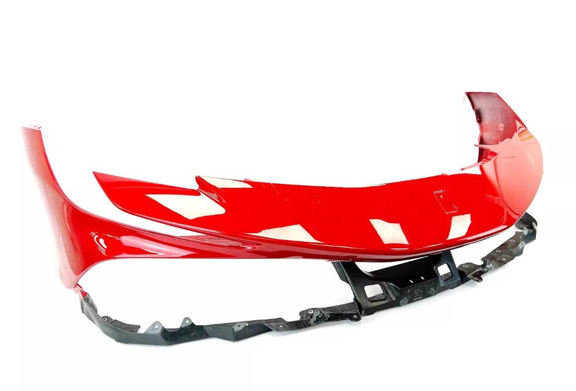 FERRARI SF90 STRADALE FRONT CARBON BUMPER W/ NO PARKING SENSOR