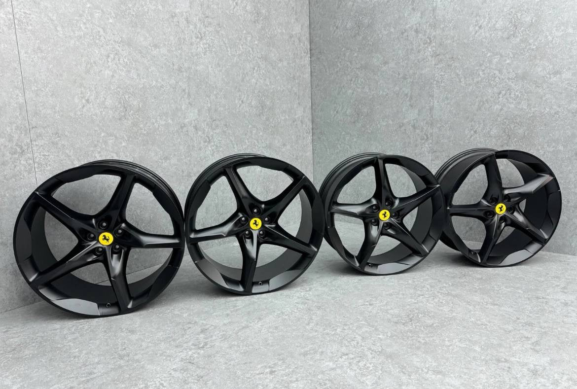 FERRARI PUROSANGUE 175 22/ 23" FORGED ALLOY WHEEL RIM SET BLACK