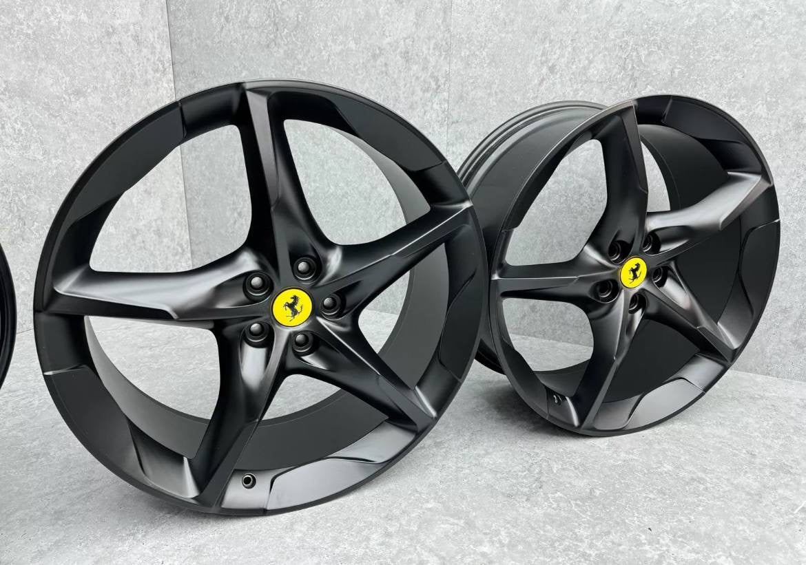 FERRARI PUROSANGUE 175 22/ 23" FORGED ALLOY WHEEL RIM SET BLACK