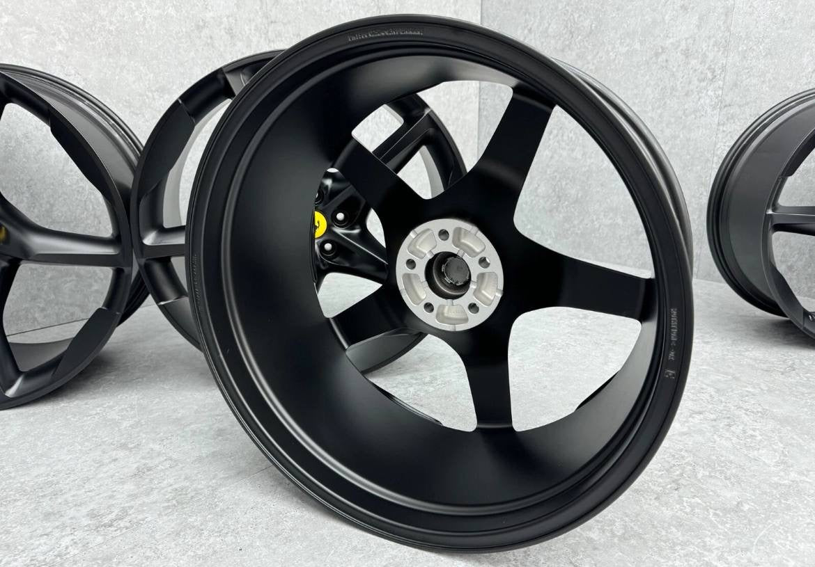 FERRARI PUROSANGUE 175 22/ 23" FORGED ALLOY WHEEL RIM SET BLACK