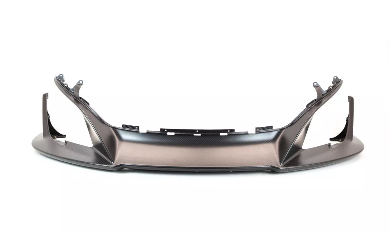 MCLAREN 675LT FRONT CARBON FIBRE BUMPER SPLITTER ASSEMBLY