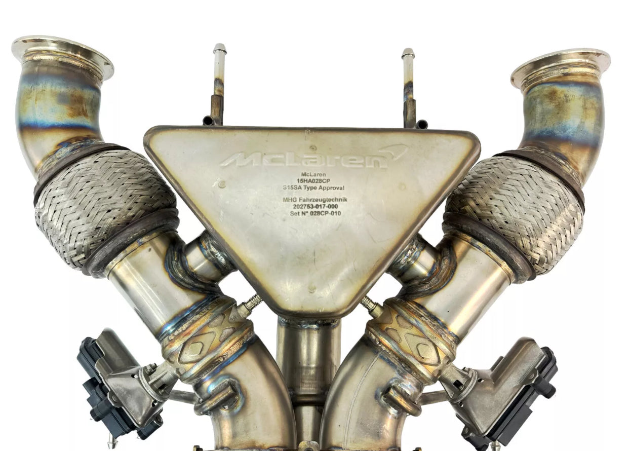 MCLAREN SENNA REAR EXHAUST SYSTEM