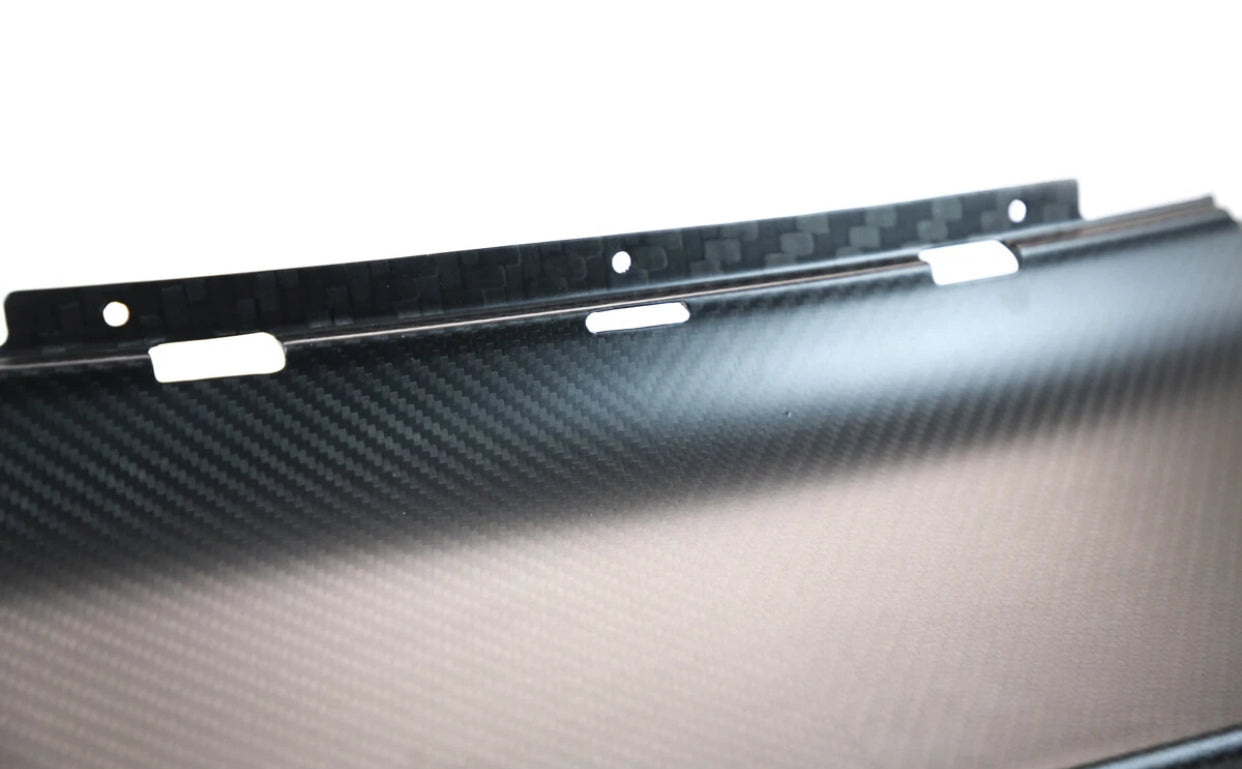 MCLAREN 675LT FRONT CARBON FIBRE BUMPER SPLITTER ASSEMBLY