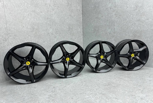 FERRARI PUROSANGUE 175 22/ 23" FORGED ALLOY WHEEL RIM SET BLACK